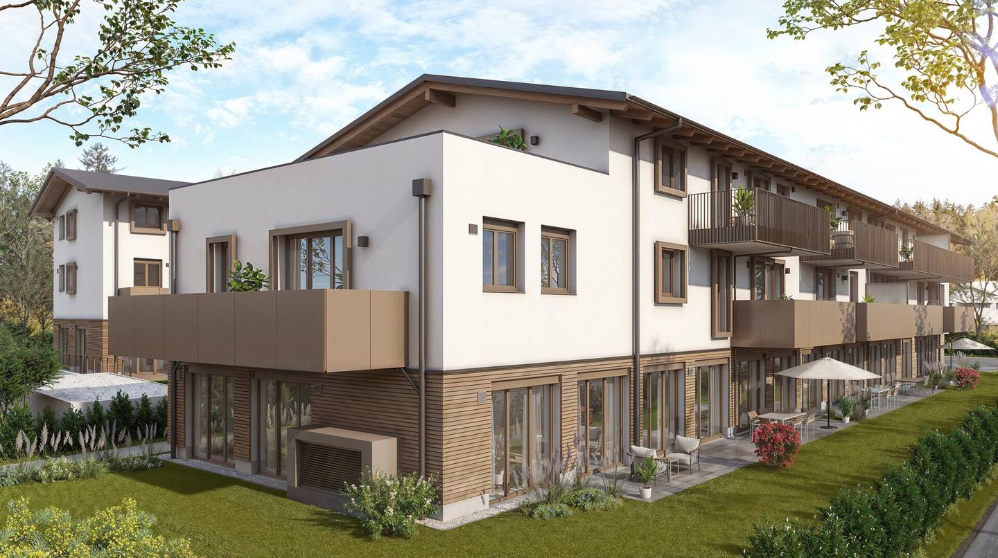 Leben am Auwald: Modernes Wohnbauprojekt in Elixhausen. Hohe Wohnbauförderung möglich! Tiefgarage - Lift - Photovoltaik