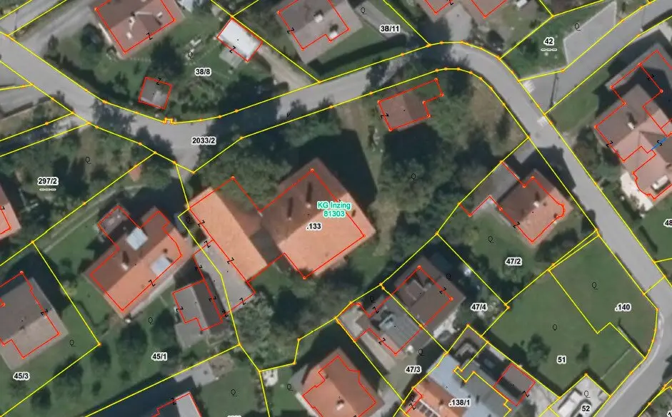 3 aufgeschlossene Bauplätze in zentrumsnaher Aussichtslage von Inzing