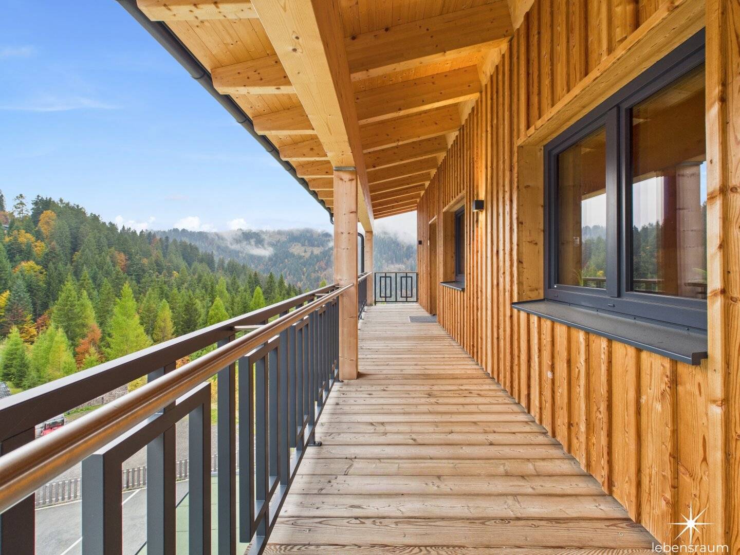 Traumhafte 5-Zimmer-Wohnung in Sonnleitn: Neuwertig, 3 Balkone. Direkt im Schigebiet Nassfeld (100 Meter vom Lift entfernt).