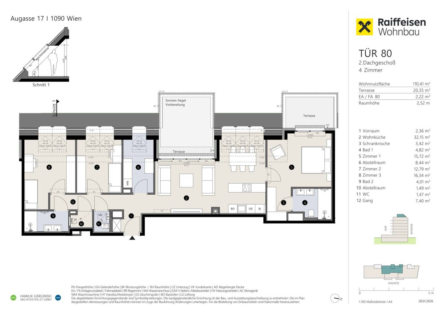 Quality Living im trendigen Neunten.