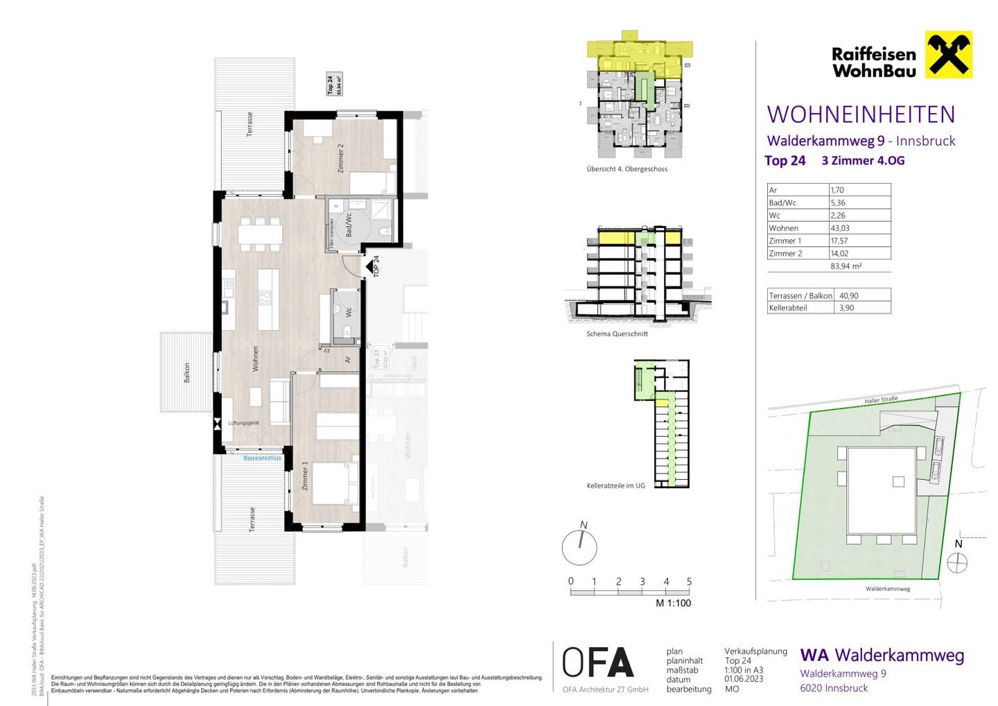 Quality Living in the urban Neu-Arzl