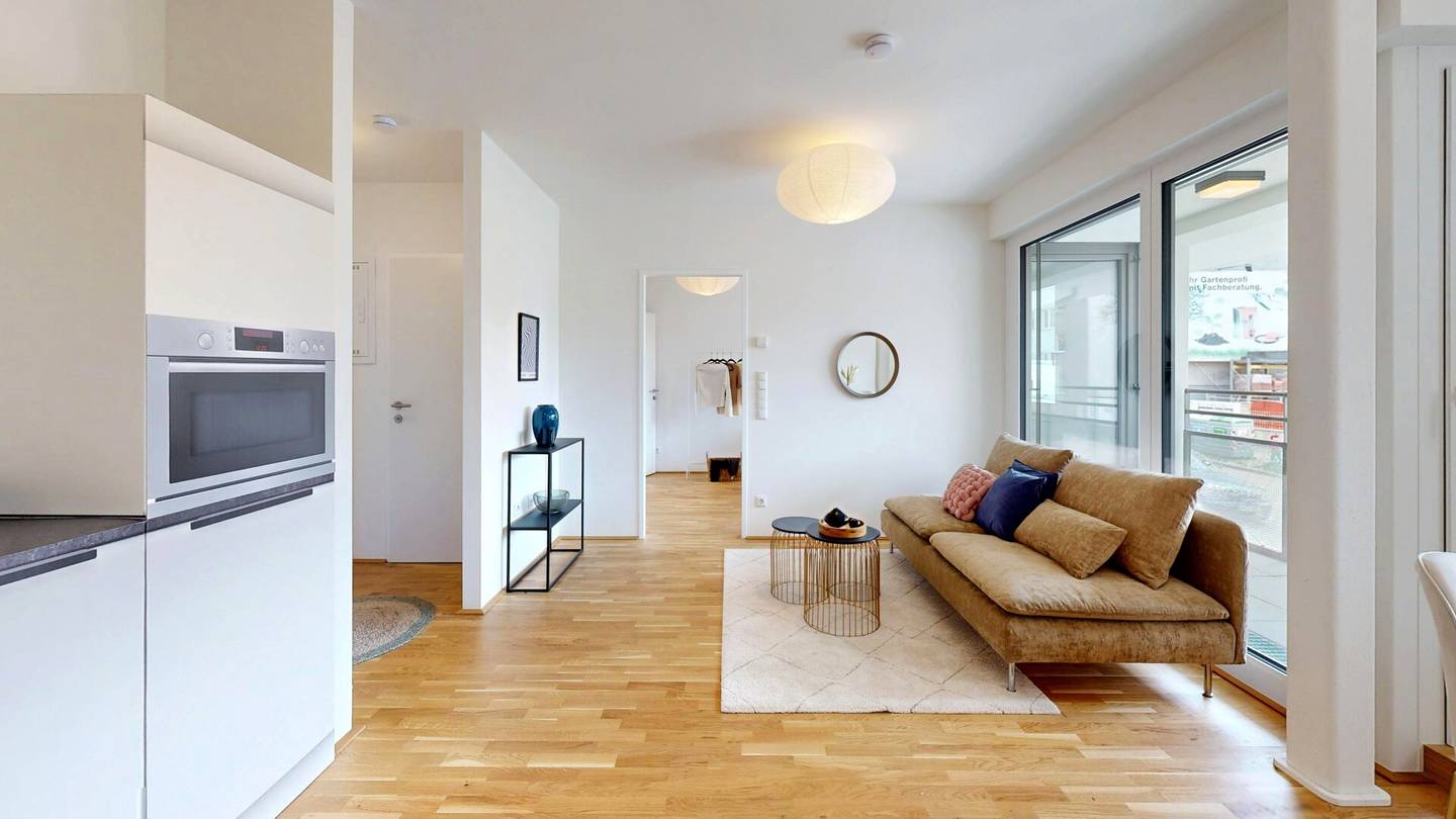 Ansicht Wohn- und Esszimmer