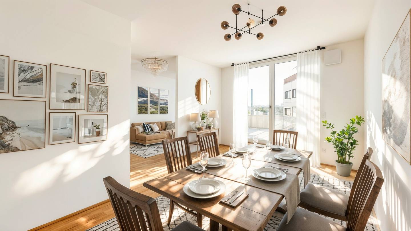Ansicht Esszimmer