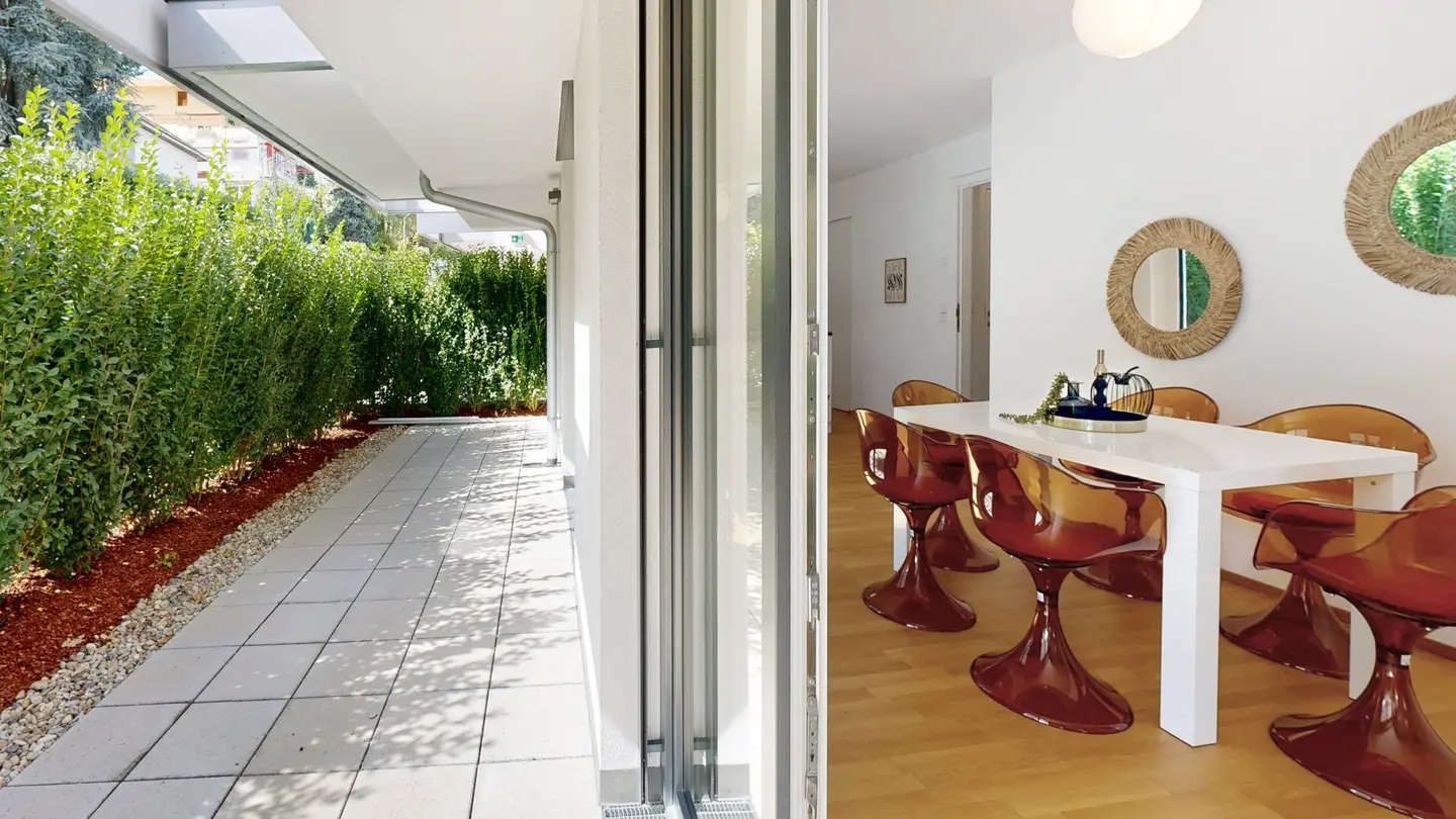 Wohnzimmer & Terrasse