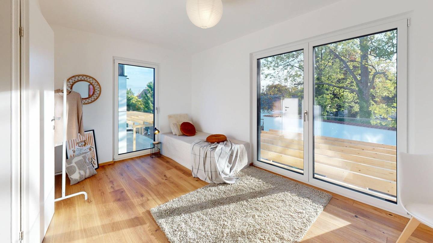 Jugendzimmer eingerichtet