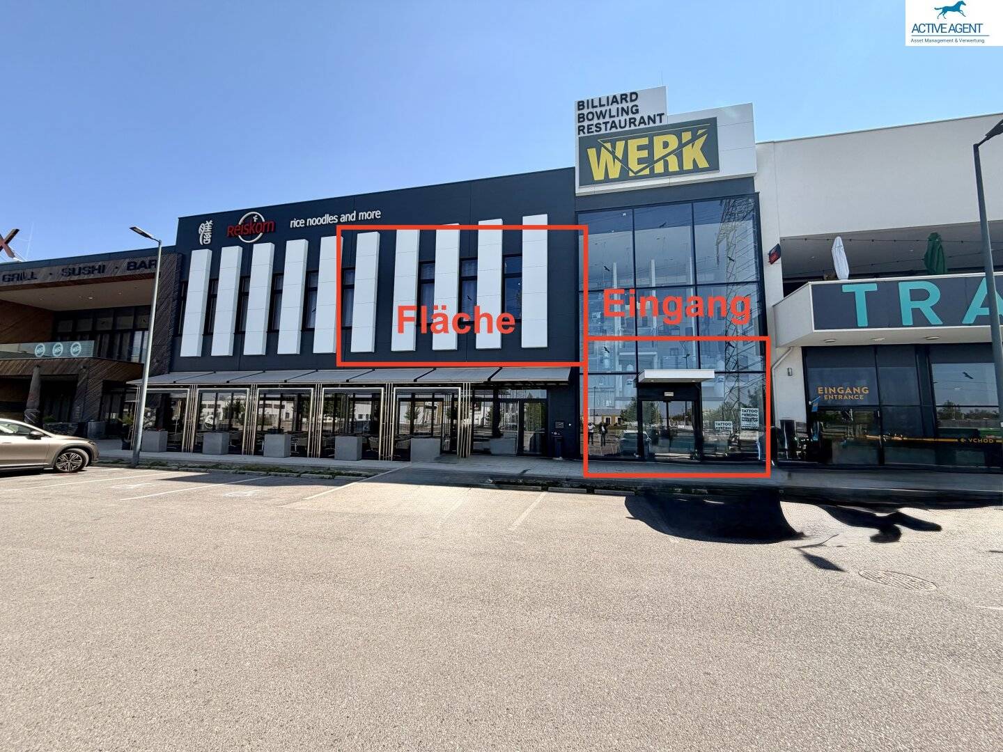 Top Geschäftslokal 320m² in Parndorf – perfekte Lage zu vermieten!