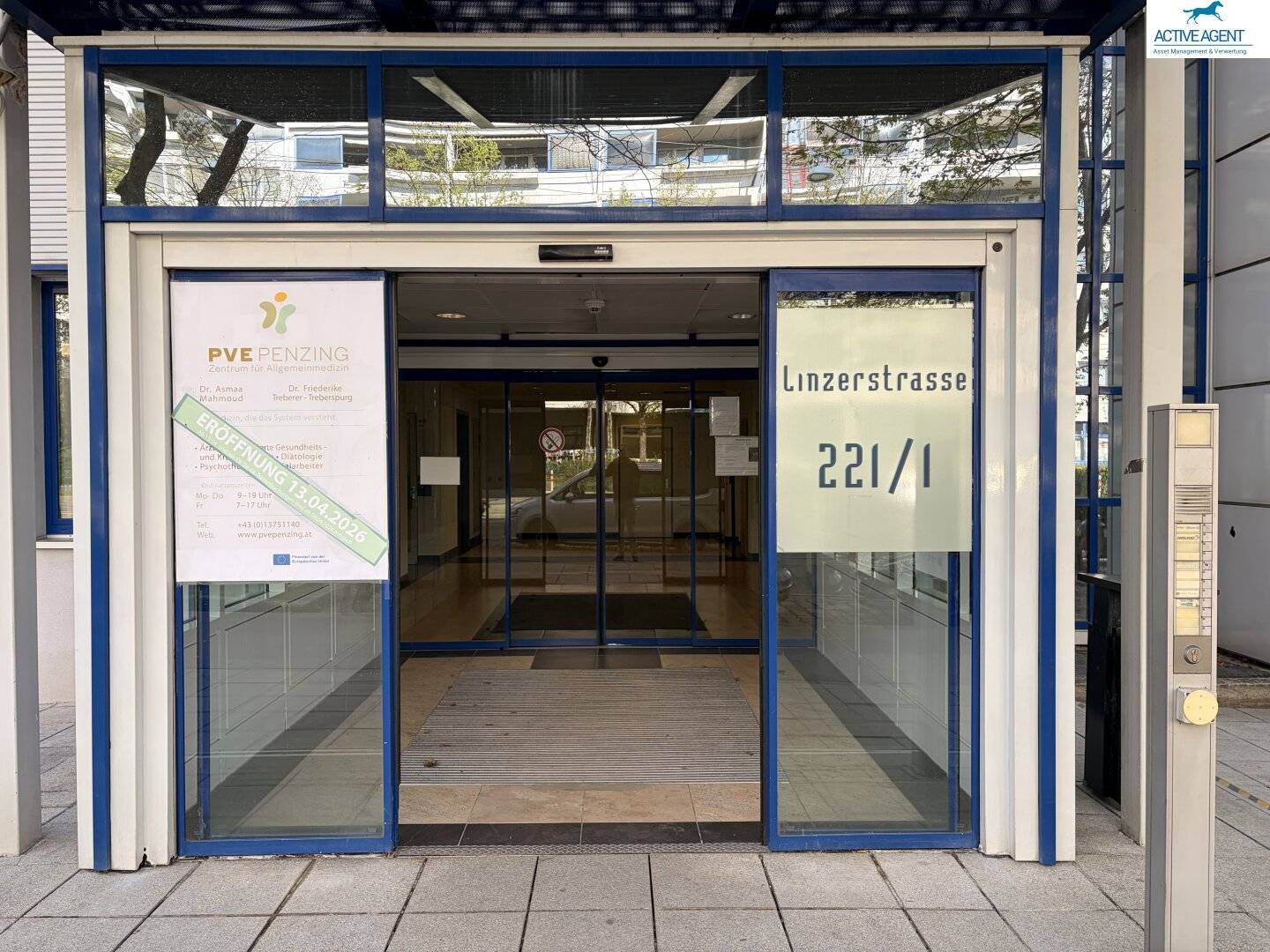 Ground floor space for practice / office space in the Health Center Penzing for rent