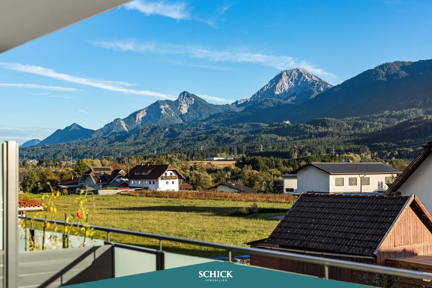 Panoramawohnung Bergkulisse