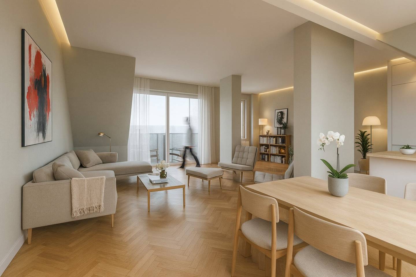 Incorporate individual wishes, plan together, move in, feel at home