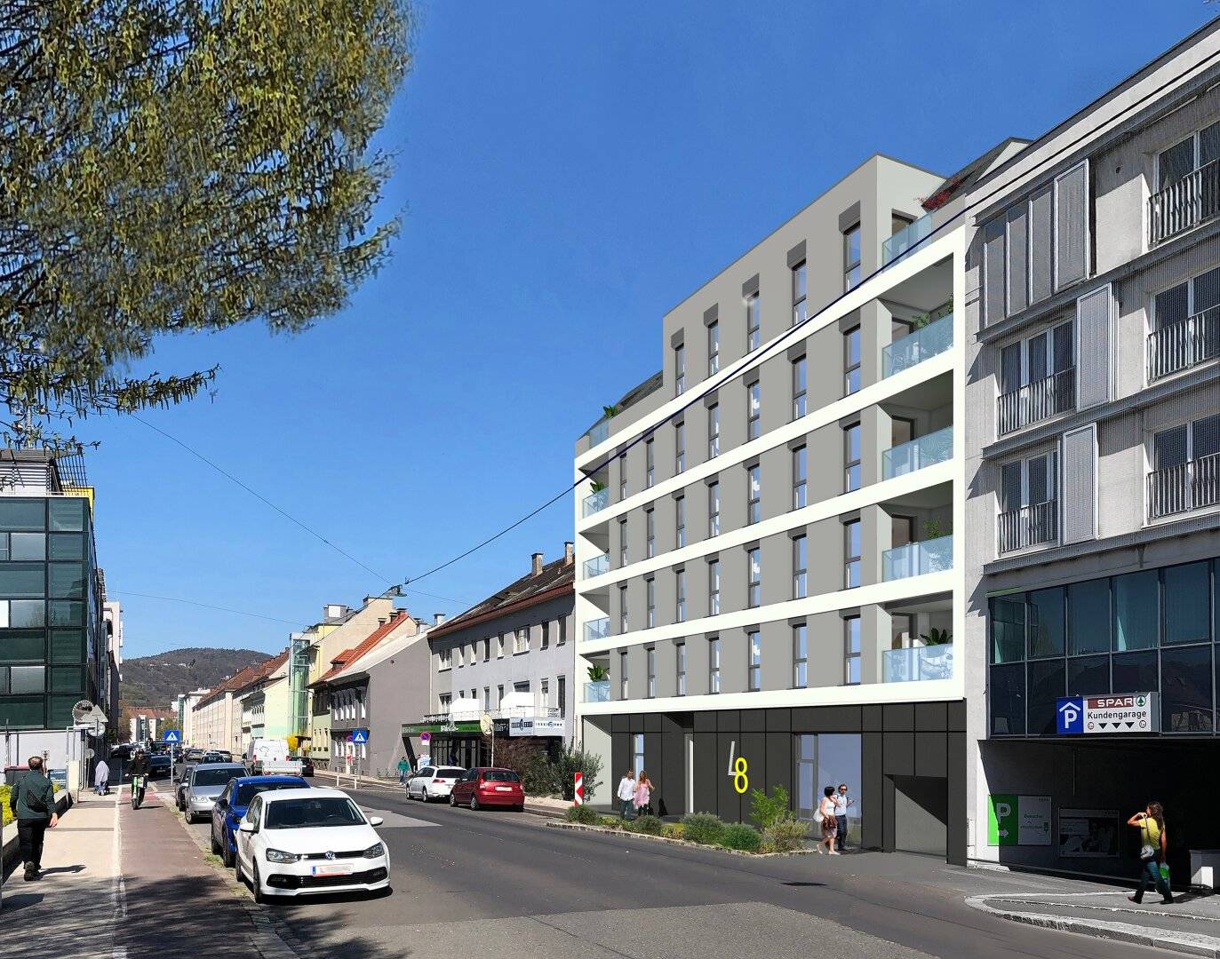 Owner-occupied apartment in Linz/Urfahr with loggia (subsidized housing construction)
