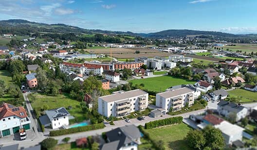 Condominium with 2 balconies in Walding (residential construction funded)