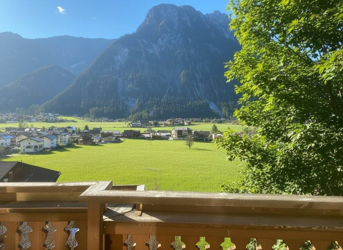 Sonnig gelegenes Gästehaus mit Achenseeblick