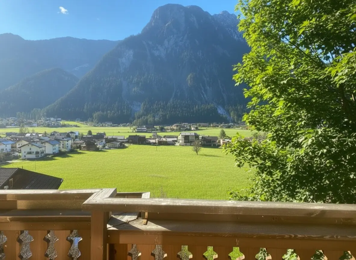 Sunny guest house with Achensee view