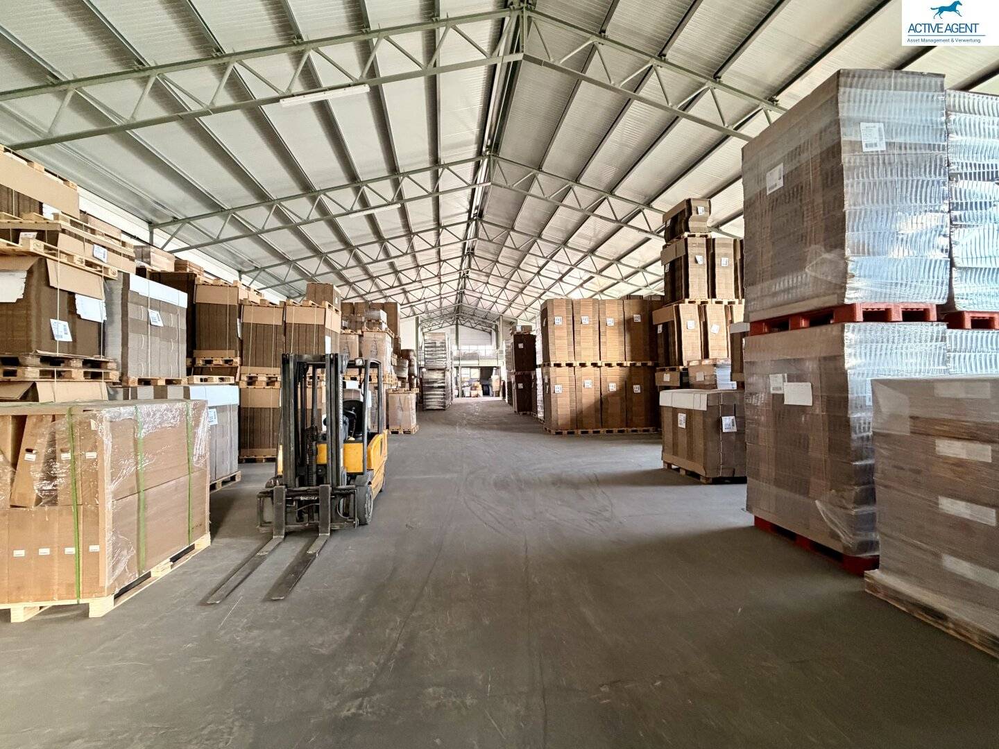 New affordable large (1,267 m²) warehouse and production hall near Schwechat Airport for rent