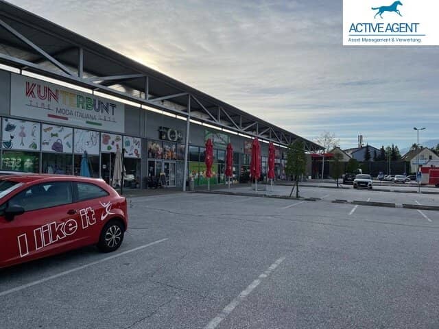 Retail paradise 575 m² in the FMZ Klagenfurt for rent