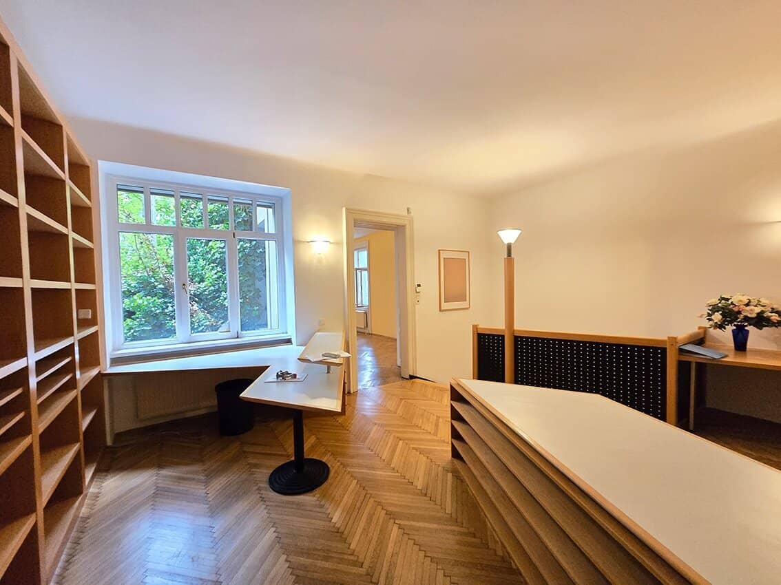 Representative commercial space with green view top location