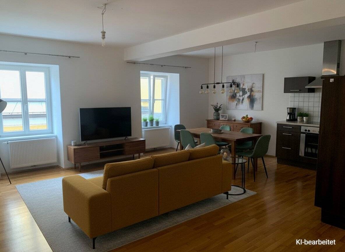 Cozy two room apartment with furnished kitchen in Schärding