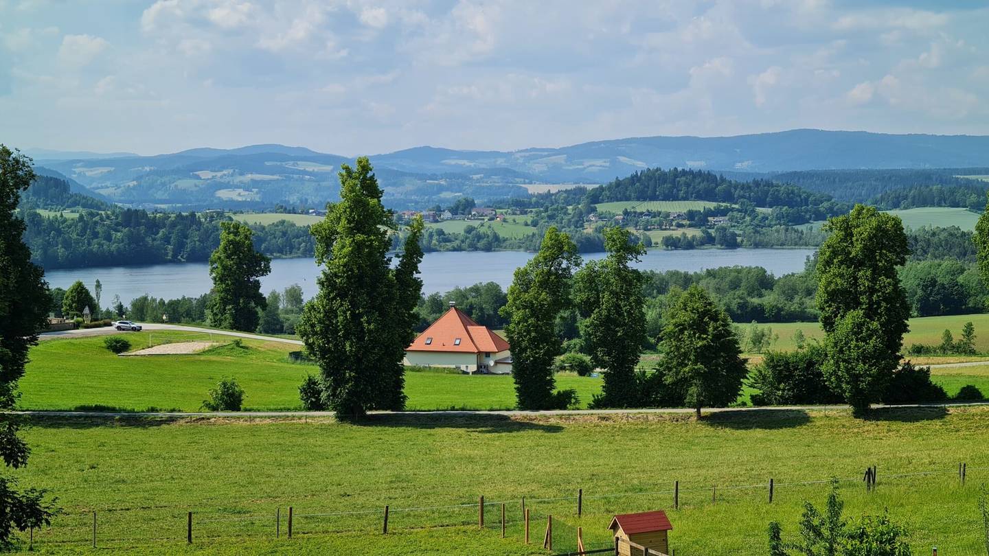 Längsee lake view apartment with private beach