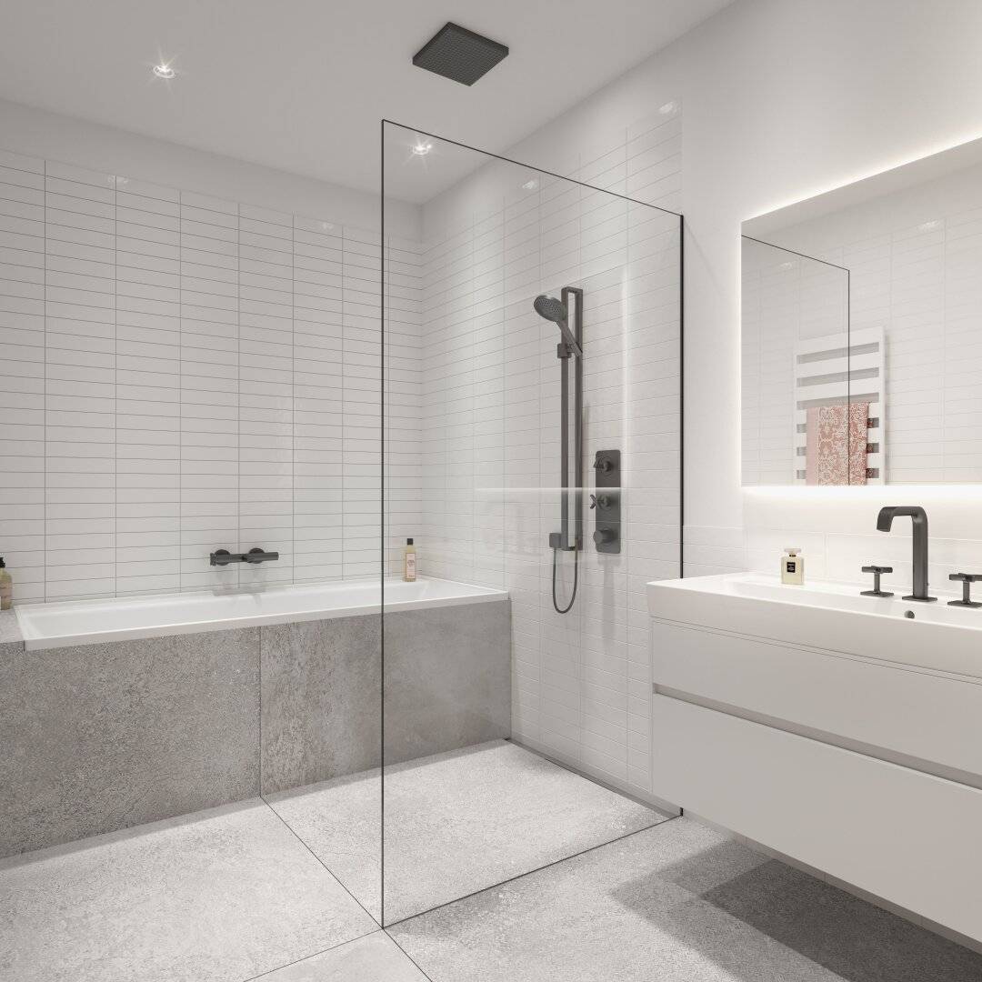 Two room living dream with balcony | THE FUSION