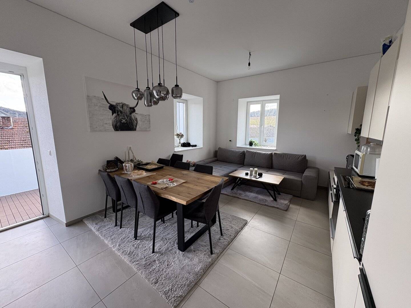 4-room new-build apartment with south balcony in Höhnhart