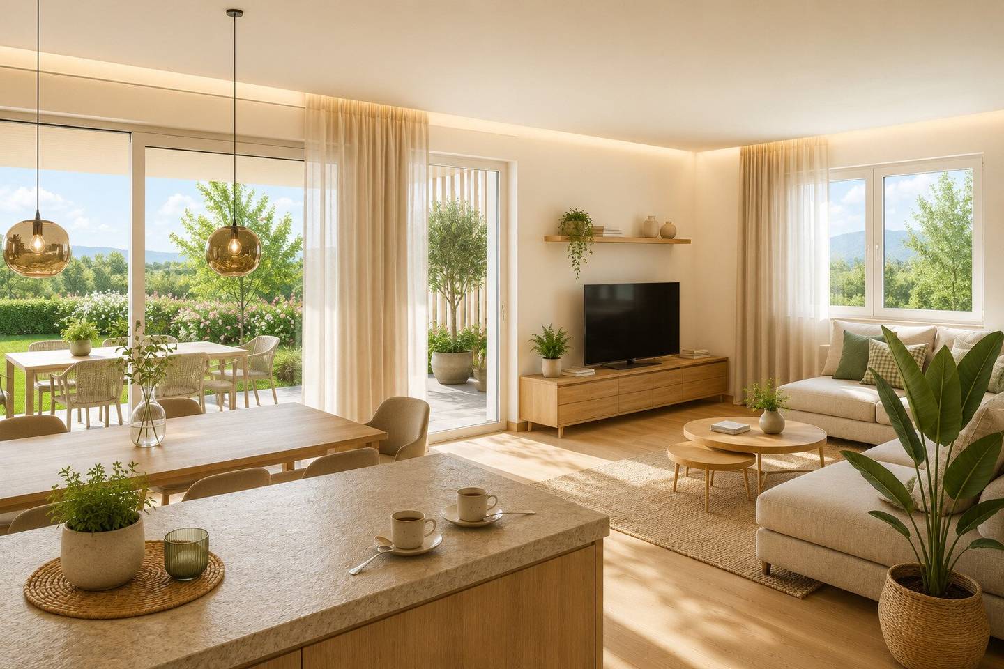 Gartenparadies: 4-Zimmer Wohnung in Lendorf - Grün und ebenerdig (B1)