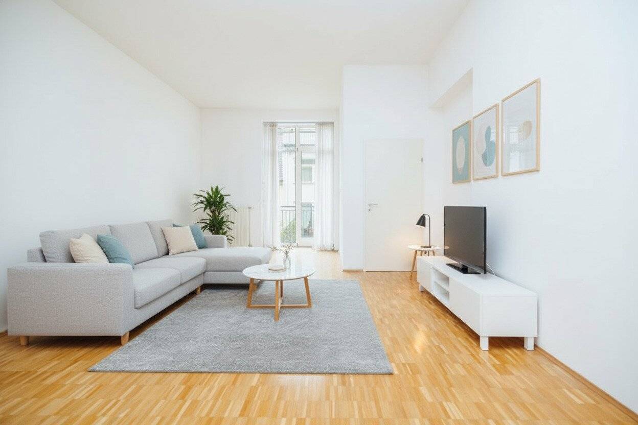 One month rent free living at the park edge balcony WG suitable quiet bathtub available immediately PROJEKT WOHNEN