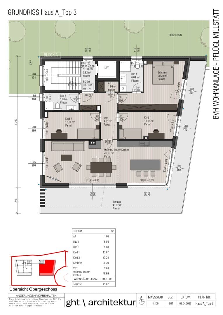PFLÜGL MILLSTATT - Penthouse mit Seeblick (A3)