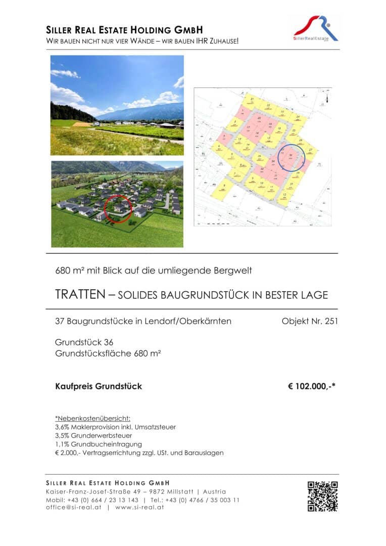 TRATTEN - Solid building plot in best location (G36)