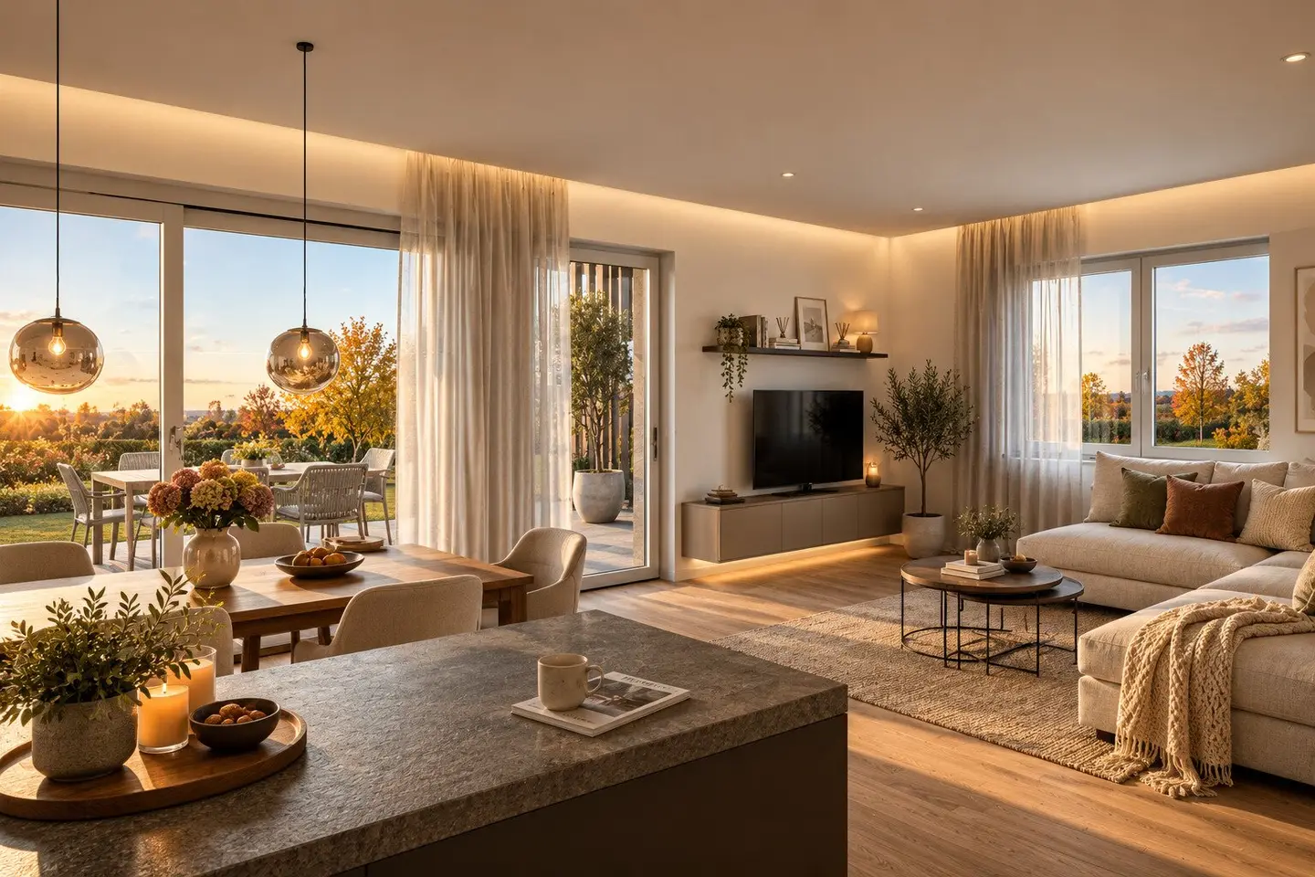 Großzügig wohnen mit Weitblick - 4-Zimmer-Wohnung mit großer Terrasse (B4)