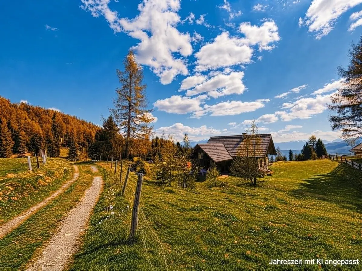Private Alpine refuge with 8,000 m² of land and wide view at Maltaberg