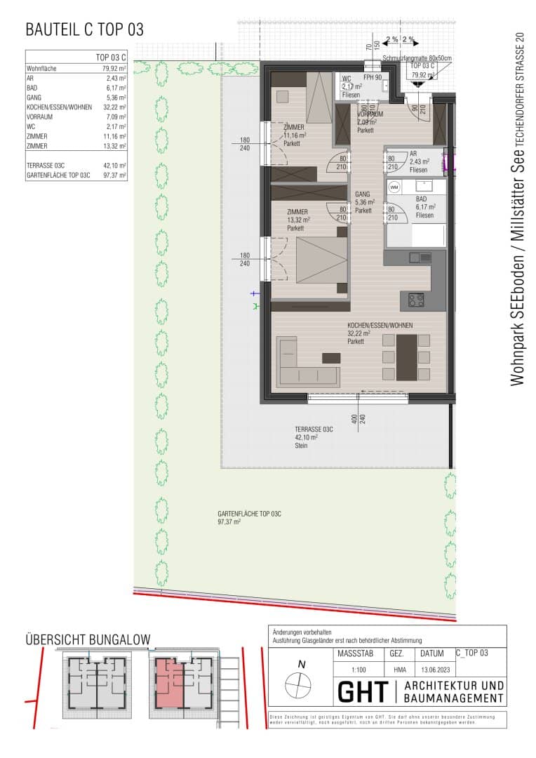 SEEBODEN - Garden apartment with style and view (Top C3)