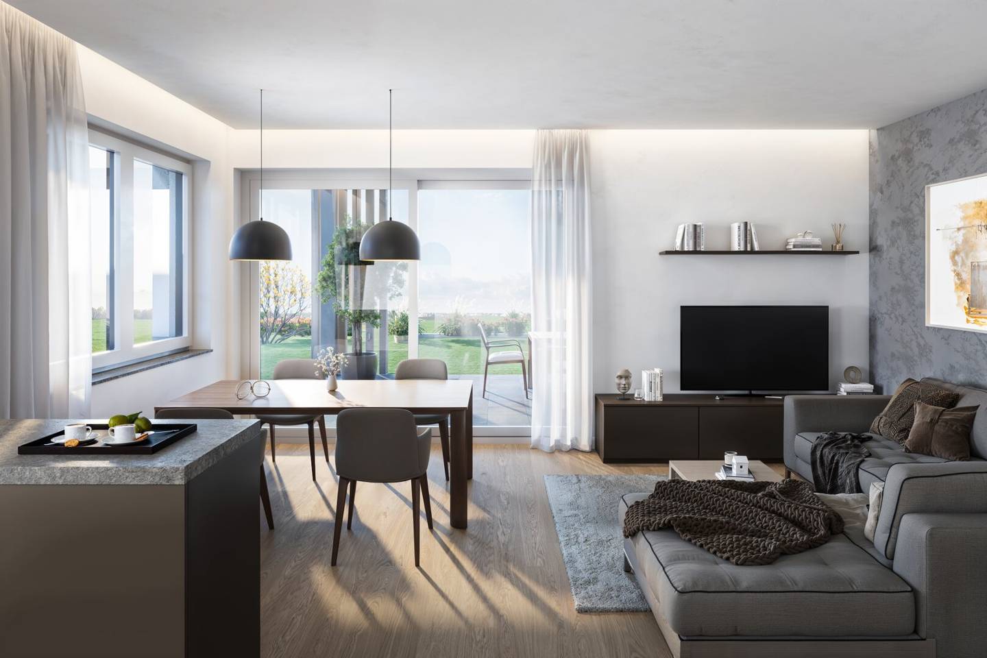 Weitblick & Wohlgemfühl: Moderne 3-Zimmer Wohnung in Lendorf (B6)