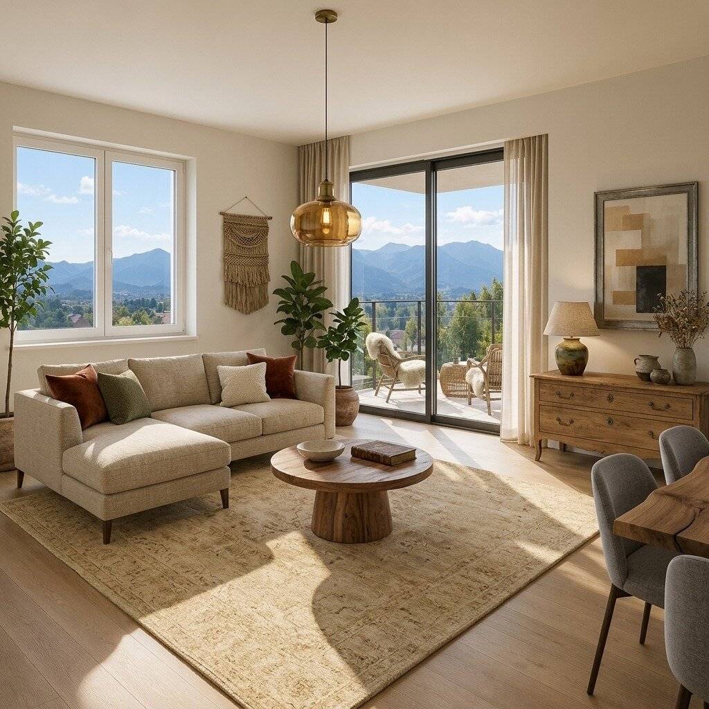 Luxus.Atempause: 3-Zimmer-Penthouse mit Sonnenbalkon (B9)