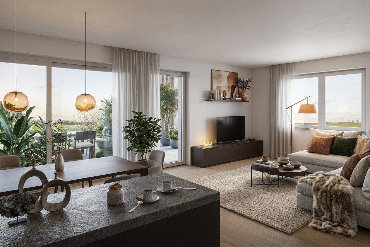 Hoch oben: Exklusives Penthouse mit Stil & Sonne pur (B7)