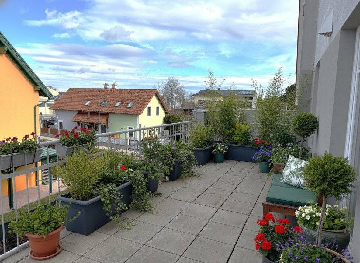 Charmante helle 3 Zimmerwohnung mit großer Terrasse