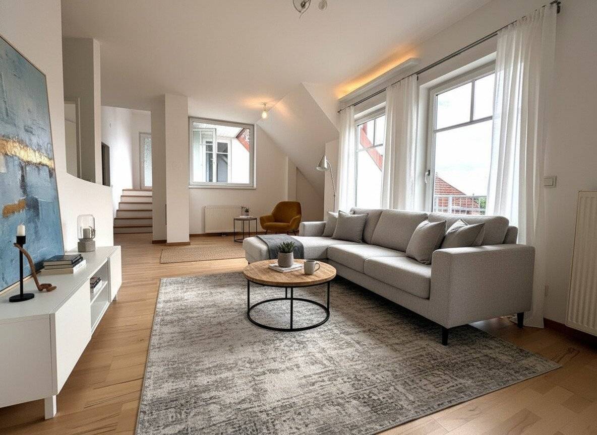 Charmante 4 Zimmerwohnung mit 2 Terrassen in Grünruhelage