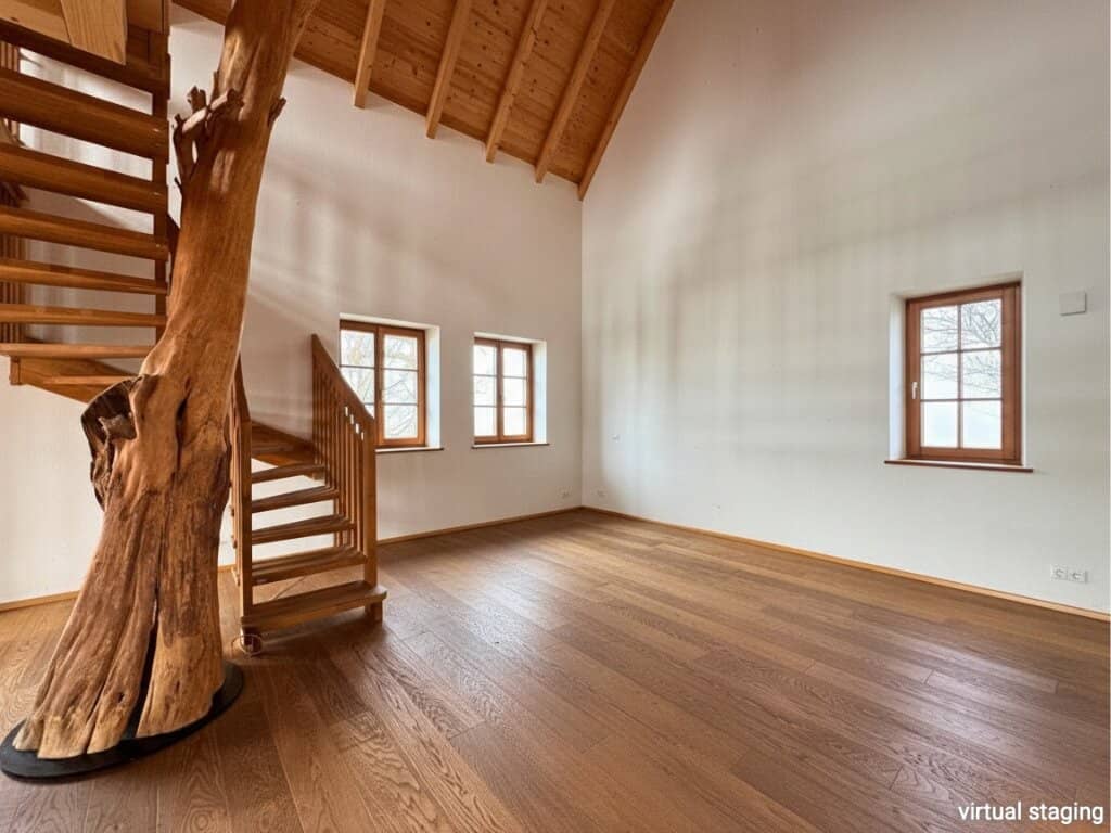 Neuwertiges Landhaus-Juwel: Architektur mit Einliegerwohnung in idyllischer Bachlage | NEUKIRCHEN AN DER ENKNACH