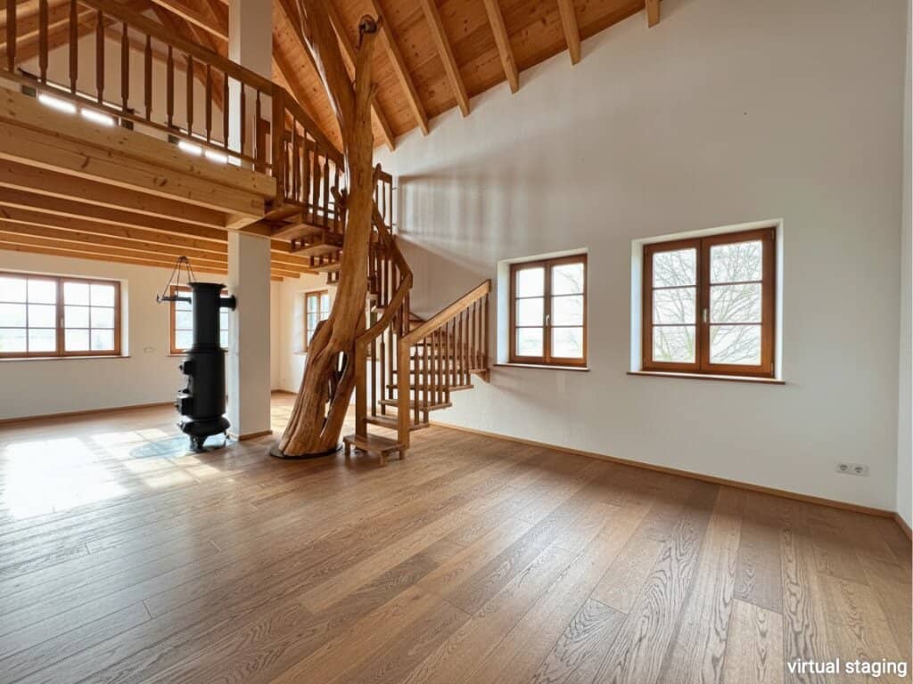 Like new country house jewel: architecture with an in law apartment in an idyllic brook location | NEUKIRCHEN AN DER ENKNACH