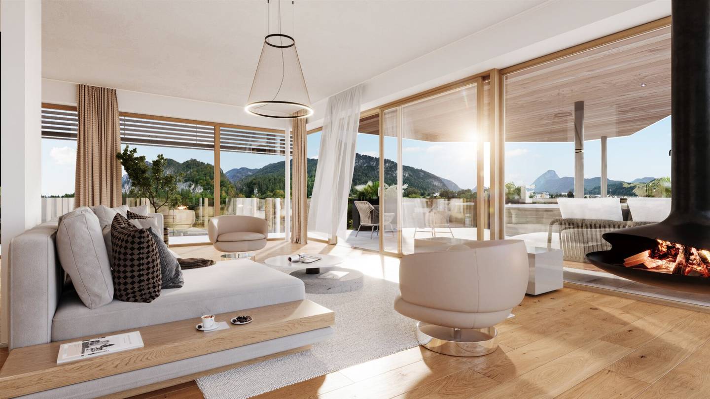 Premium Southeast Penthouse with 152 m² Panoramic Terrace Naturresidenz Kaiseraufstieg