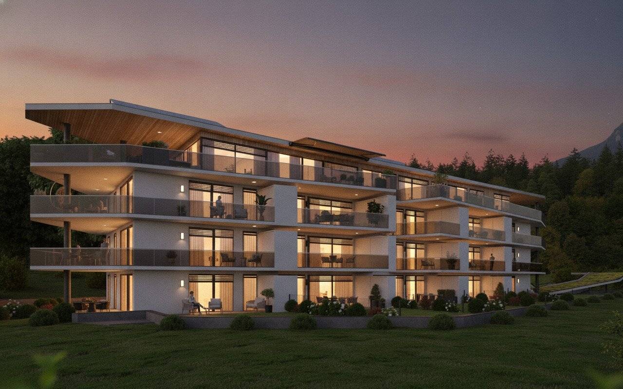 Premium Southeast Penthouse with 152 m² Panoramic Terrace Naturresidenz Kaiseraufstieg