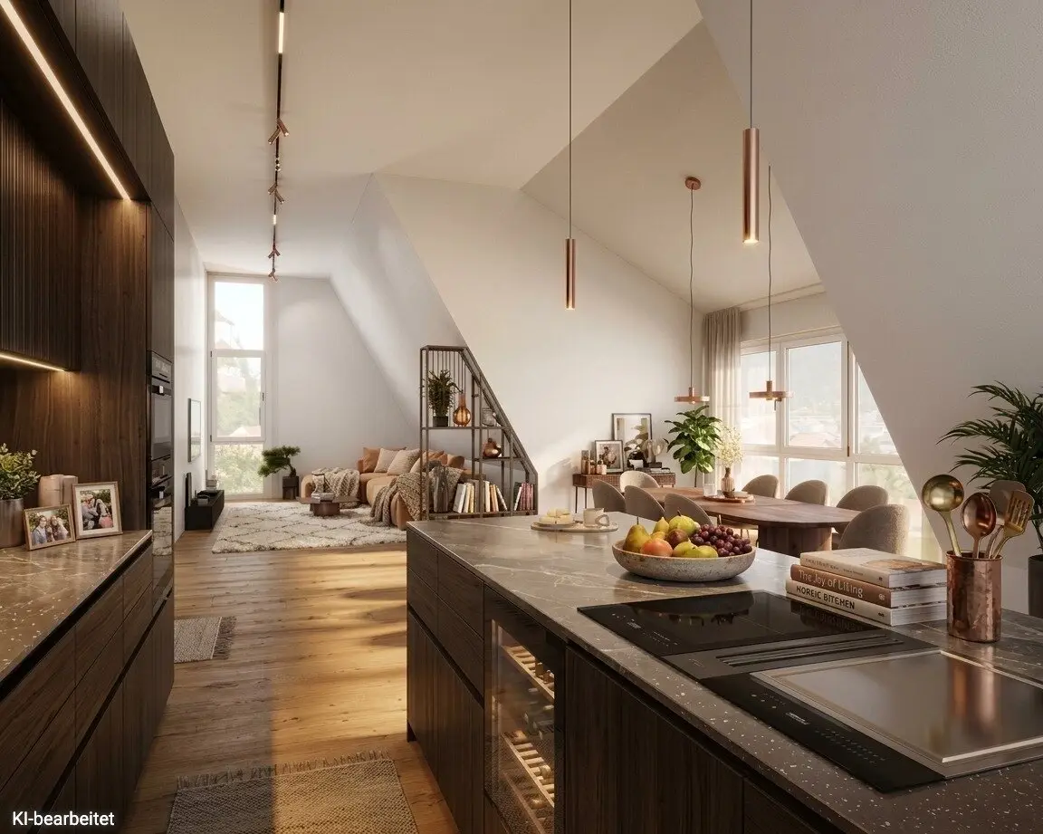Exclusive top floor apartment in Kufstein, unique living dream