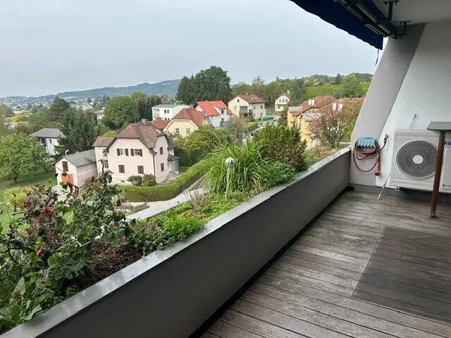 Penthouse Leonding 131m² mit Terrasse & 2 Garagen – 270 Grad (Fast)Rundumblick