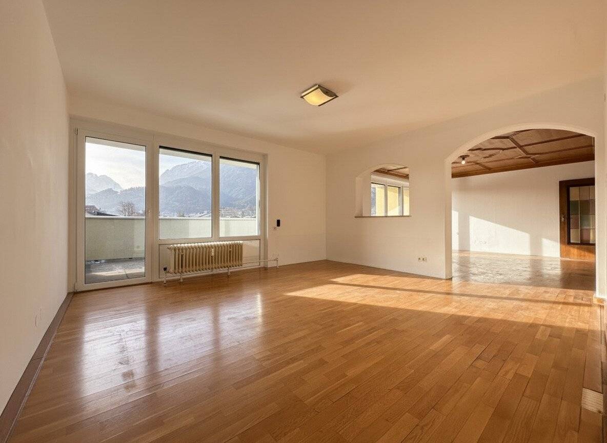 7-Zi-Wohnung mit 5 Balkonen – auch teilbar in zwei Einheiten