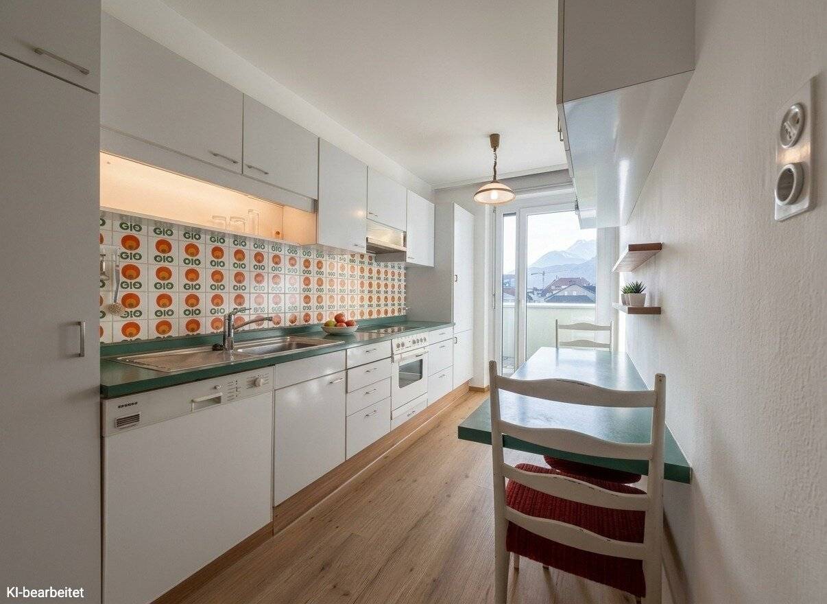 93,51 m² zum Leben. 4 Zimmer. Mehrere Balkone.