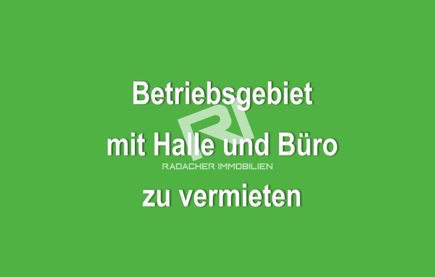 Gewerbefläche zu vermieten!