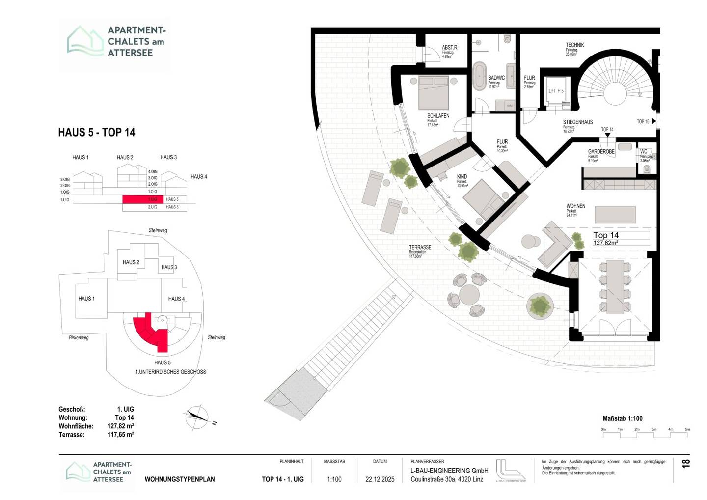 PROVISIONSFREI - Exklusive Apartment-Chalets am Attersee in Nußdorf