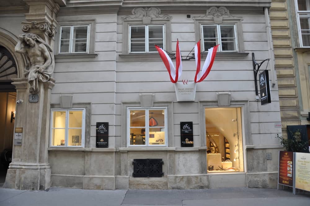 Prachtvolle Geschäftsfläche im Palais Erdödy-Fürstenberg