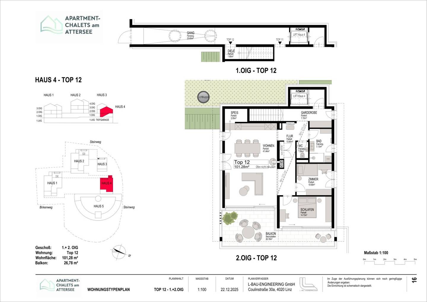 Commission Free Exclusive Apartment-Chalets at Attersee in Nußdorf