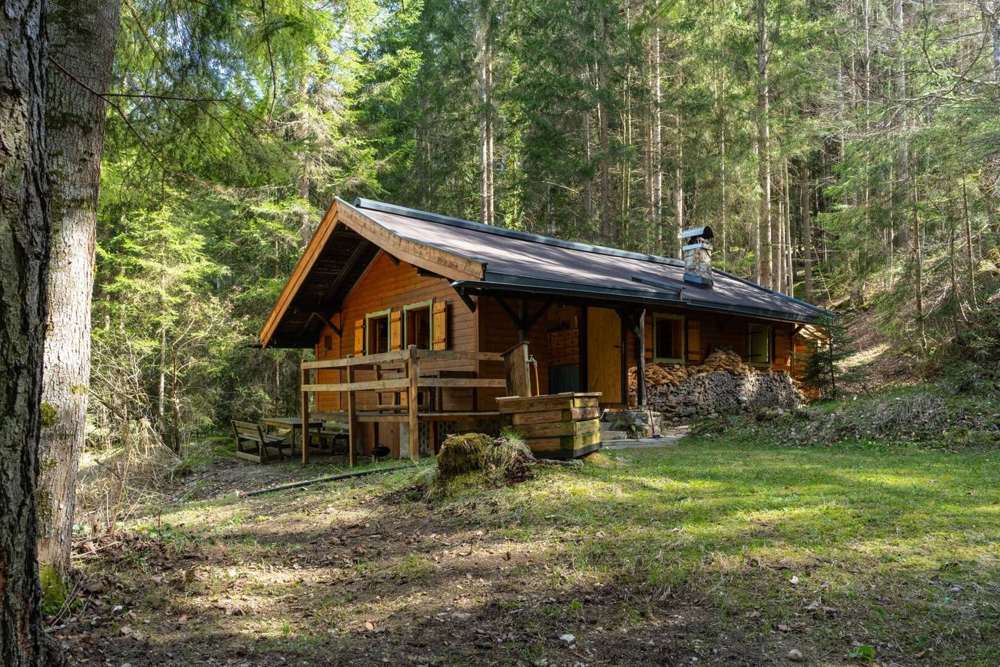 Idyllic holiday cabin in Thiersee Mitterland permanently for rent