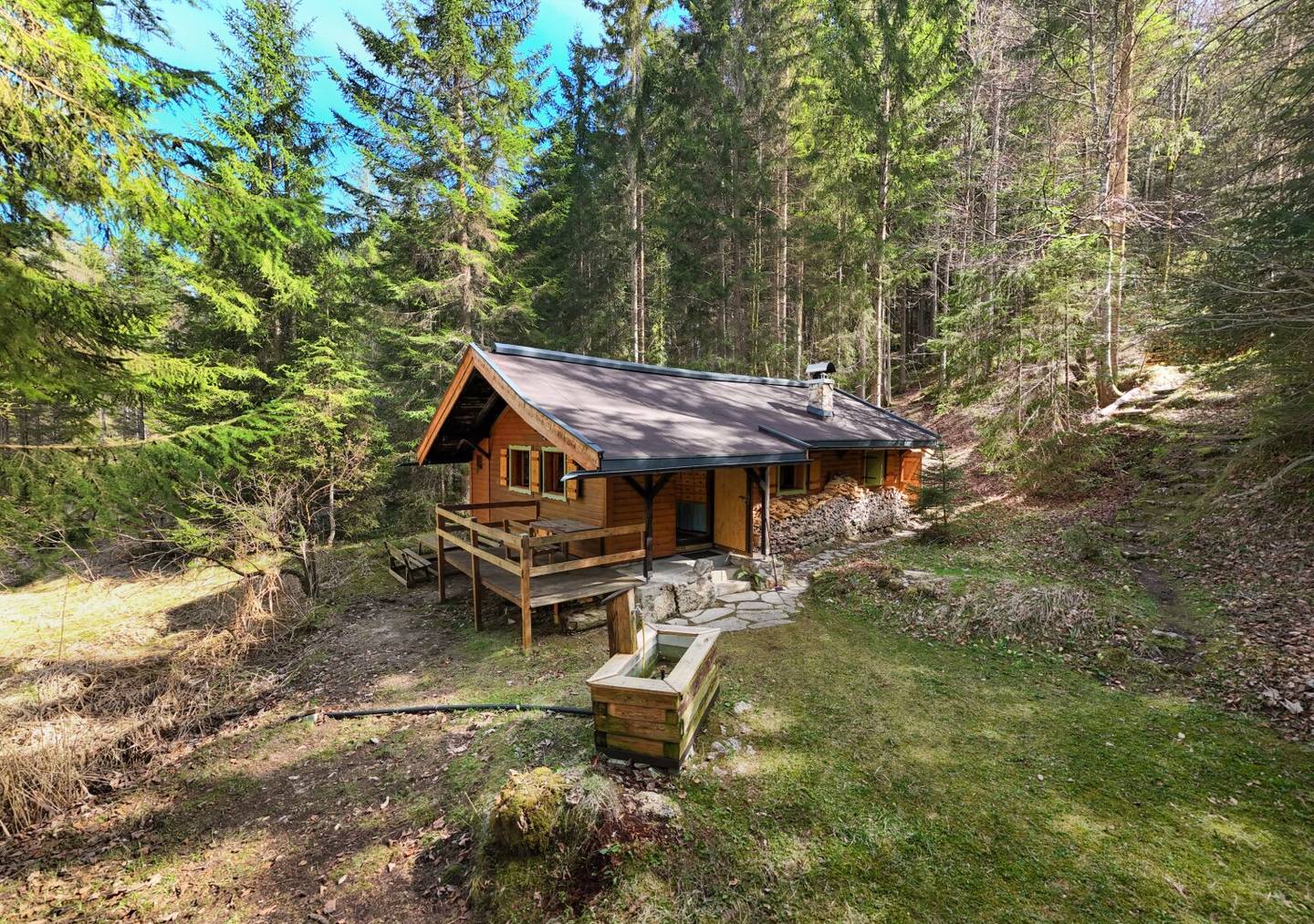 Idyllic holiday cabin in Thiersee Mitterland permanently for rent